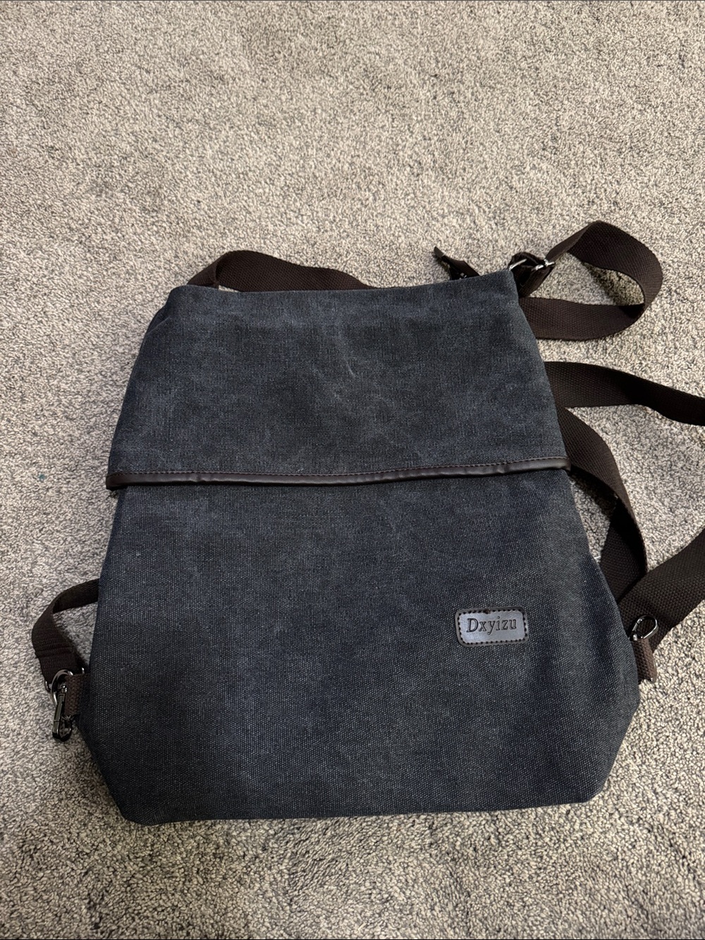 Dxyizu Canvas Casual Backpack